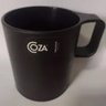 Caneca Escolar 250ml Plástica Xícara Preta Água Café Achocolatado Coza Empilhável Casual Avulsa - 2