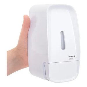 Dispenser Sabonete Espuma C/ Reservat. Invoq Comp. Branca
