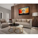 Ver imagem 2 de Quadro Decorativo Abstrato Canvas Moldura Premium Filete Árvore Cores Gg