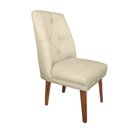 Ver imagem 3 de Cadeira de Jantar Helena Suede Bege - Dominic Decor