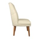 Ver imagem 2 de Cadeira de Jantar Helena Suede Bege - Dominic Decor