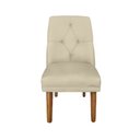 Ver imagem 1 de Cadeira de Jantar Helena Suede Bege - Dominic Decor