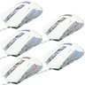 Mouse Óptico Gamer Usb 3200 Dpi 7 Botões Led Rgb 7 Cores Cabo Infokit X Soldado Gm-720 2547 Branco - 7