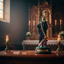 Ver imagem 3 de Imagem de Nossa Senhora Das Dores de Borracha Inquebrável - 20 cm