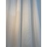 Cortina no Tecido Voil Suisso Branco com Forro Microfibra Off White - 2,30l X 2,40a - 2
