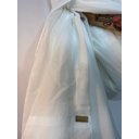 Ver imagem 5 de Cortina no Tecido Voil Suisso Branco com Forro Microfibra Off White - 2,30l X 2,40a