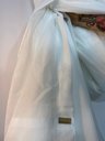 Ver imagem 5 de Cortina no Tecido Voil Suisso Branco com Forro Microfibra Off White - 2,30l X 2,40a