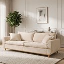 Ver imagem 2 de Sofá Horse Collection Quarto de Milha Living Champagne 230cm