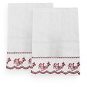 Ver imagem 3 de Kit Lavabo Natal 2 peças Trenó - Marken Fassi Branco/Vermelho