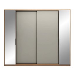 Guarda Roupa Casal Laredo 4 Portas com 2 Espelhos Amendola/nude - Demartez/demóbile - 3 Guarda Roupa Casal Laredo 4 Portas com 2 Espelhos Amendola/nude - Demartez/demóbile - 3