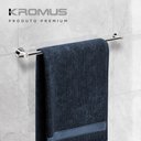 Ver imagem 4 de Toalheiro Inox 50 Cm - Kromus RD0105-50
