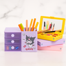 Porta Caneta Canetinhas Sanrio Kuromi Organizador Joias Lilas - 3