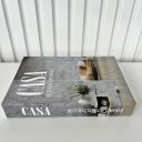 Ver imagem 3 de Decoração sala quarto livro caixa fake casa cinza moderno