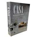 Ver imagem 1 de Decoração sala quarto livro caixa fake casa cinza moderno