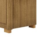 Ver imagem 5 de Guarda-roupa Dubai Majestic 6 Portas 3 Gavetas com Maleiro Interno Nature 100% Mdf - Vila Rica