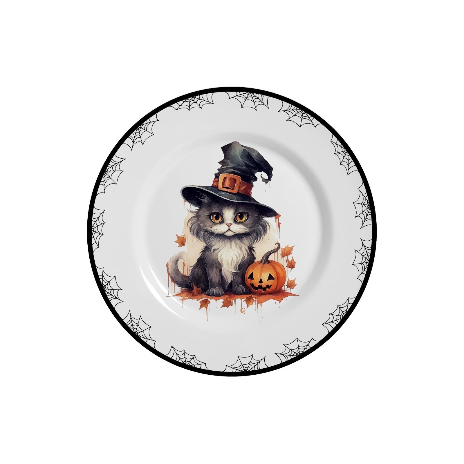 Kit Colecionável 4 Pçs Cute Cats Halloween Alleanza Alleanza Cerâmica - 2