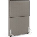 Ver imagem 1 de Cabeceira Box Solteiro Com Tachas 100 cm Vicenza L02 Bouclê Bege - Lyam Decor