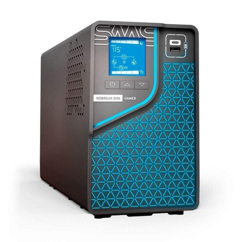 Nobreak Gamer Senoidal 1500va Entrada Bivolt e Saida 115 ou 220v Regulagem Manual e Gerenciamento Wi