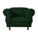 Ver imagem 1 de Poltrona Chesterfield Capitonê Elisabeth Suede Verde Musgo Decoração, Recepção, Salas de Tv e Estar
