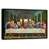 Quadro Decorativo Canvas Premium Santa Ceia Apóstolos Jesus Cristo Gg - 5