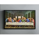 Ver imagem 4 de Quadro Decorativo Canvas Premium Santa Ceia Apóstolos Jesus Cristo Gg