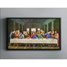 Quadro Decorativo Canvas Premium Santa Ceia Apóstolos Jesus Cristo Gg - 4