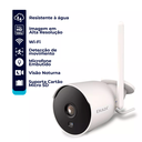 Ver imagem 2 de Câmera de Segurança Inteligente Wifi Externa Ekaza Ip66 Alexa e Google
