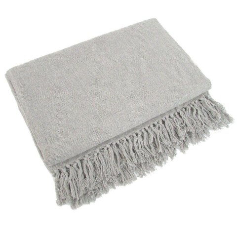 Manta para Sofá Tipo Manta Capa de Sofá 2,40 X 1,80 Cor:cinza