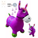 Ver imagem 1 de Upa Upa Cavalinho Brinquedo Pula Pula Musical Inmetro Roxo