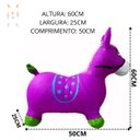 Ver imagem 2 de Upa Upa Cavalinho Brinquedo Pula Pula Musical Inmetro Roxo