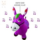 Ver imagem 4 de Upa Upa Cavalinho Brinquedo Pula Pula Musical Inmetro Roxo