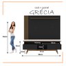 Rack com Painel Ripado para Tv até 70 Polegadas 2 Gavetas Grécia 180cm - 2