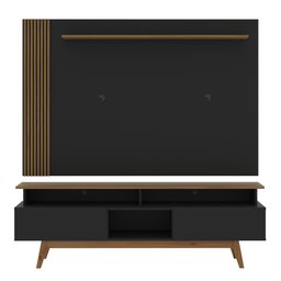 Rack com Painel Ripado para Tv até 70 Polegadas 2 Gavetas Grécia 180cm - 9