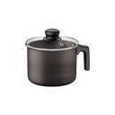 Ver imagem 1 de Fervedor Tramontina Paris 16cm em Alumínio com Revestimento Antiaderente Chumbo com Tampa de Vidro