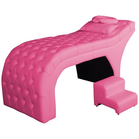 Maca Estofada Capitonê Corino Cores - DS Estofados Pink