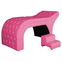 Ver imagem 2 de Maca Estofada Capitonê Corino Cores - DS Estofados Pink