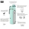 Garrafa térmica vácuo 650ml Cinza – Thermics Minicool - 4