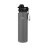 Garrafa térmica vácuo 650ml Cinza – Thermics Minicool - 1