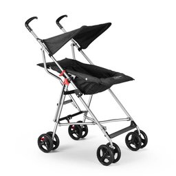 Carrinho de Bebê Passeio Guarda-chuva Pocket Preto Multikids - 2