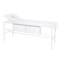 Ver imagem 2 de Maca com Cabeçote Gaveta e Respiro com Suporte de Papel Fiscomed Maca Fixa Estética