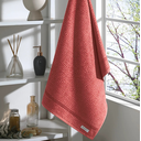 Ver imagem 2 de Toalha de Banho Rosto Pérola Jacquard Dohler 100% Algodão Vermelho