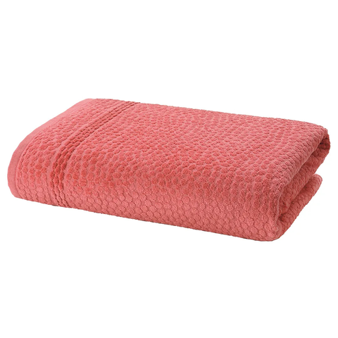 Toalha de Banho Rosto Pérola Jacquard Dohler 100% Algodão Vermelho