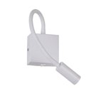 Ver imagem 4 de Arandela Led 3w Pix 3000k Ip20 Bivolt Branca Nordecor