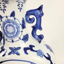 Ver imagem 5 de Kit de Porcelana Azul e Branca Potiche e Vaso Decoração