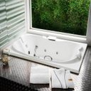 Ver imagem 1 de Banheira Hidromassagem Jacuzzi Eura Dupla 1,83m x 1,20m x 49cm - 10 Jatos P2 com Water Rainbow e 1 A