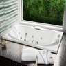 Banheira Hidromassagem Jacuzzi Eura Dupla 1,83m x 1,20m x 49cm - 10 Jatos P2 com Water Rainbow e 1 A - 2