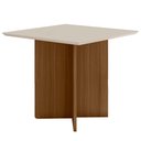 Ver imagem 3 de Conjunto Sala de Jantar Quadrada Mesa Helo 90cm e 04 Cadeiras Josi Poliman Móveis