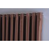 Cortina para Sala Quarto Blackout Tecido 2,00x1,30 Ellegance:chocolate - 2