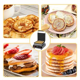 Takywep Máquina de Mini Panquecas 25 Unidades 1750w Inox 110v - 6