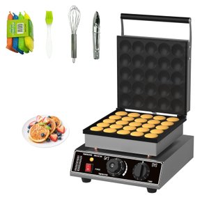 Takywep Máquina de Mini Panquecas 25 Unidades 1750w Inox 110v